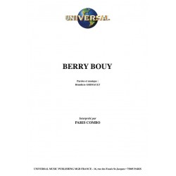 Sheet music BERRY BOUY PARIS COMBO pdf