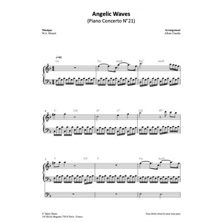 ANGELIC WAVES (PIANO CONCERTO N°21)