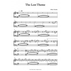Sheet music PDF THE LOST THEME Alban CLAUDIN