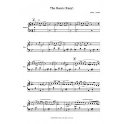 Sheet music PDF THE ROOM Alban CLAUDIN