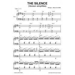 Partition THE SILENCE Alban CLAUDIN pdf
