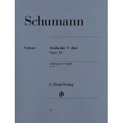 Partition ARABESQUE IN C OP.18 Robert Schumann
