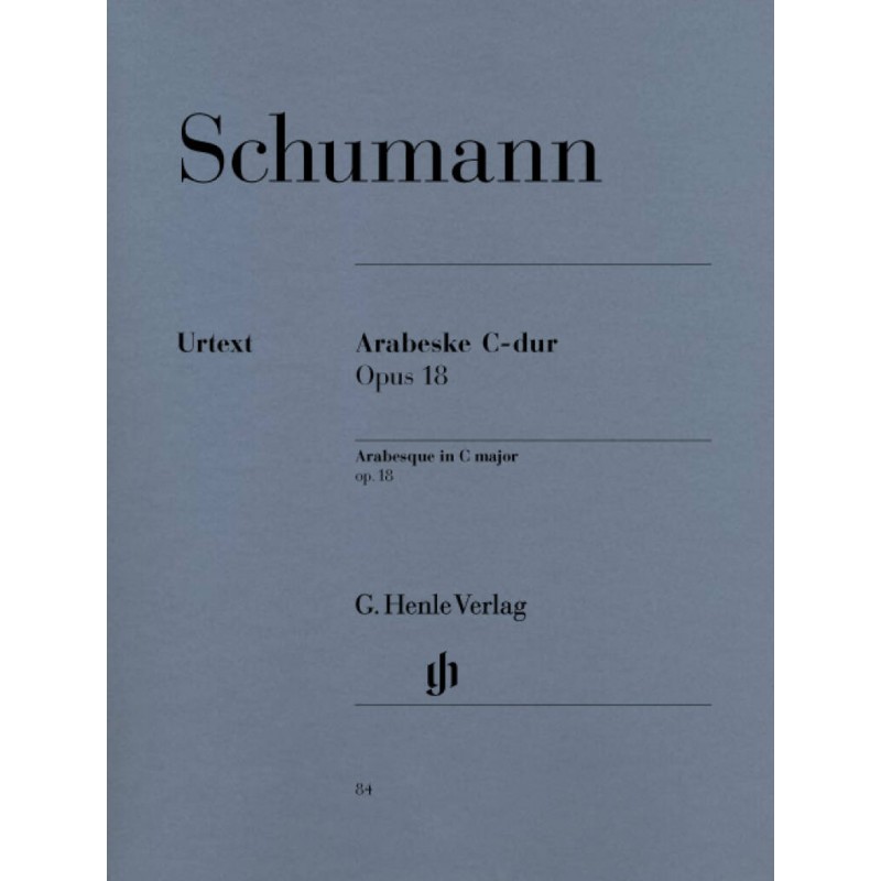 Sheet music ARABESQUE C MAJOR OP.18 Robert Schumann