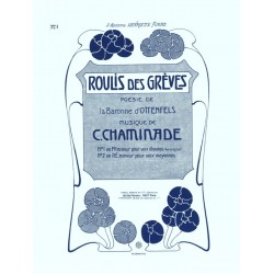 Sheet music ROULIS DES GRÈVES N°1 (VOIX ÉLEVÉES) Cécile CHAMINADE
