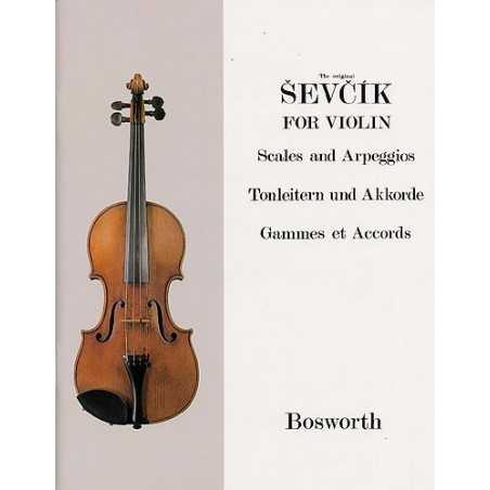 SEVCIK VIOLIN STUDIES - SCALES AND ARPEGGIOS