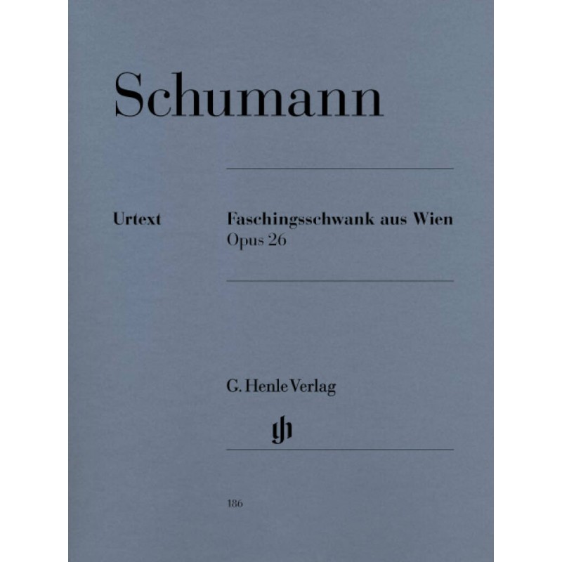 Partition FASCHINGSSCHWANK AUS WIEN OP.26 Robert Schumann