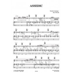 Sheet music ASSEDIC Les Escros pdf