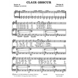 Partition CLAIR OBSCUR Alain DAYAN pdf