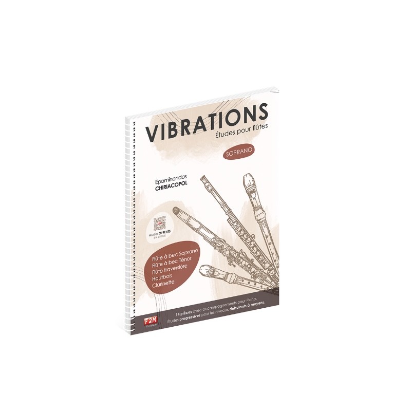 VIBRATIONS ÉTUDES POUR FLÛTES Epaminondas Chiriacopol
