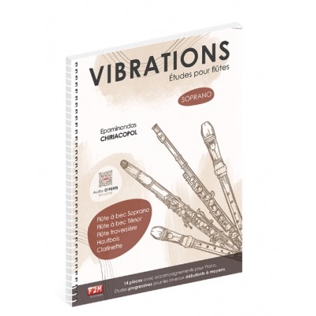 VIBRATIONS - ÉTUDES POUR FLÛTES