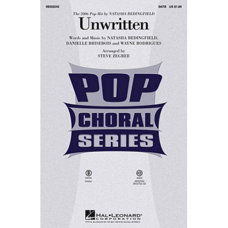 UNWRITTEN (SATB)