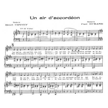 UN AIR D'ACCORDÉON