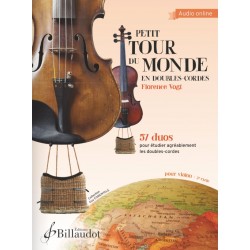 Méthode PETIT TOUR DU MONDE EN DOUBLES-CORDES Florence VOGT