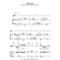 Partition OLD LOVE Eric Clapton