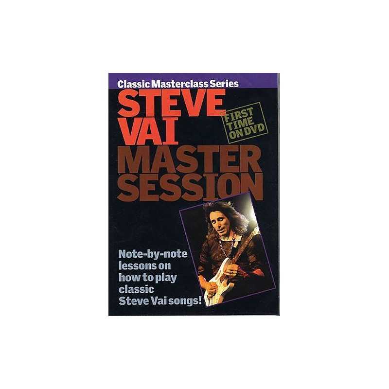DVD MASTER SESSION STEVE VAI