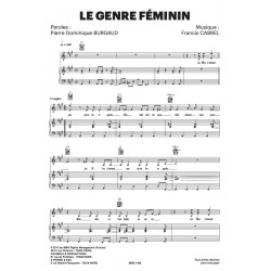 Partition LE GENRE FEMININ LE SOLDAT ROSE PDF