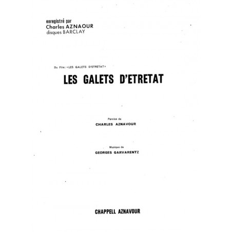 LES GALETS D'ETRETAT