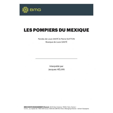 LES POMPIERS DU MEXIQUE