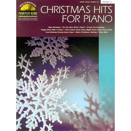 PIANO PLAY-ALONG VOL.12 : CHRISTMAS HITS FOR PIANO (+CD)