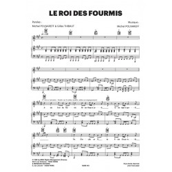 Sheet music LE ROI DES FOURMIS Michel Polnareff PDF