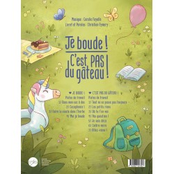 Conte musical  JE BOUDE C'EST PAS DU GÂTEAU LE CRÉA