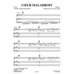 Partition CŒUR MALADROIT Marine pdf