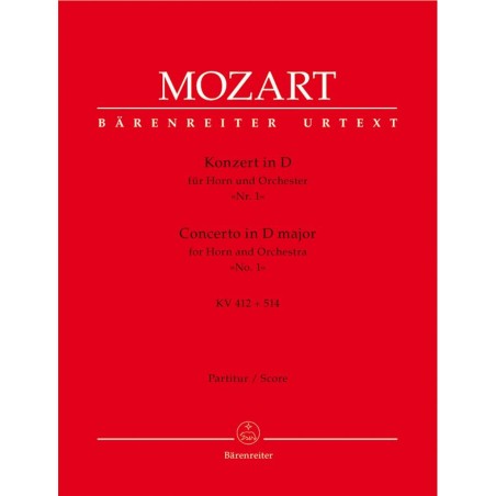 CONCERTO IN D MAJOR FOR HORN AND ORCHESTRA NO.1