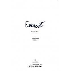 Sheet music EVEREST VULAX pdf