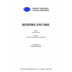 Partition RESPIRE ENCORE Clara LUCIANI pdf