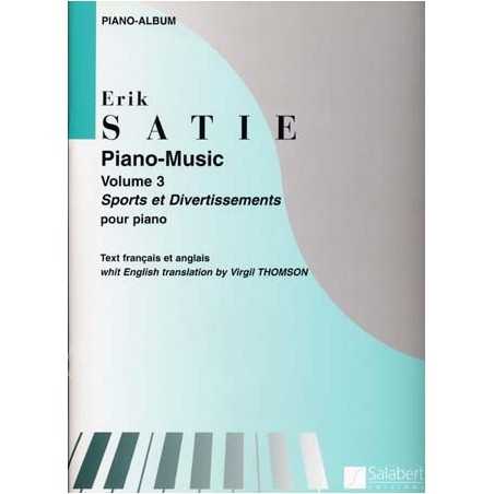 PIANO MUSIC VOL.3 (SPORTS ET DIVERTISSEMENTS)
