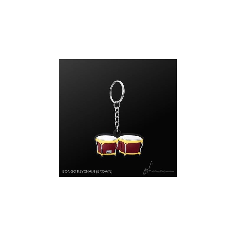 PORTE-CLÉS BONGOS BRUNS