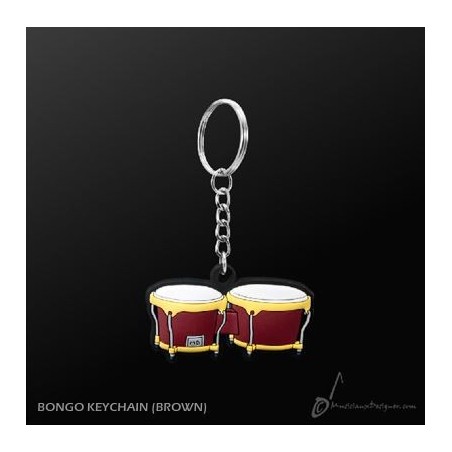 PORTE-CLÉS BONGOS BRUNS