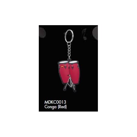 PORTE-CLÉS CONGAS ROUGES