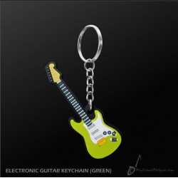 PORTE-CLÉS GUITARE ÉLECTRIQUE VERTE
