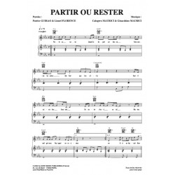 Partition PARTIR OU RESTER CALOGERO PDF