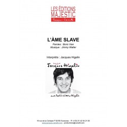 Partition L'ÂME SLAVE Jacques HIGELIN pdf