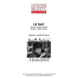 Partition LE SAC Brigitte FONTAINE