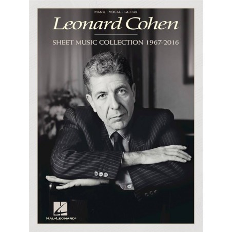LEONARD COHEN - SHEET MUSIC COLLECTION 1967-2016