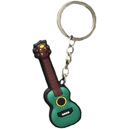 PORTE-CLÉS UKULELE VERT