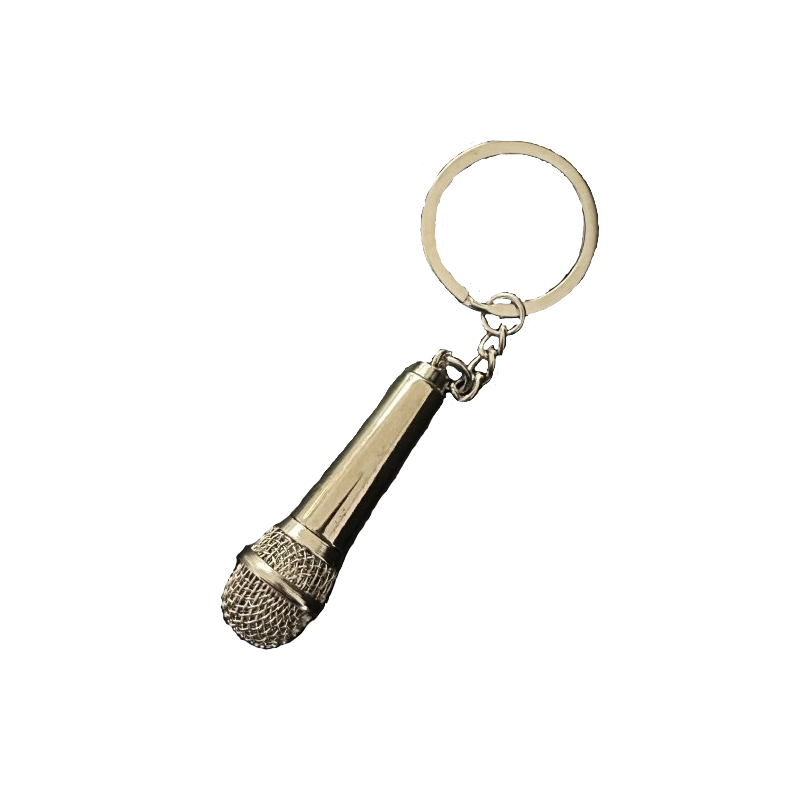 PORTE-CLÉS MICROPHONE