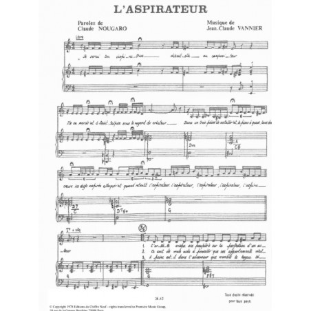 L'ASPIRATEUR