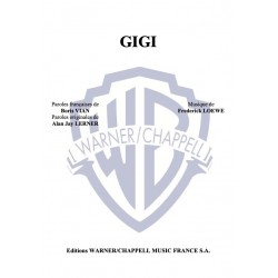 Sheet music GIGI Henri SALVADOR pdf