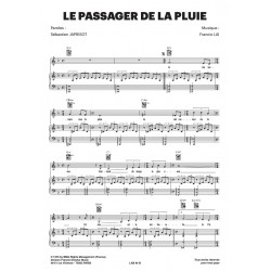 Partition LE PASSAGER DE LA PLUIE (BOF) Séverine pdf