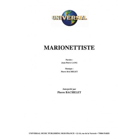 MARIONNETTISTE