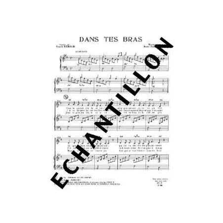 DANS TES BRAS