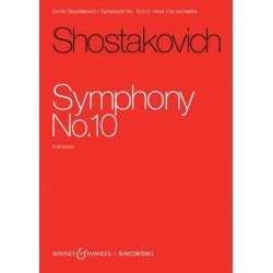 Partition SYMPHONY N°10 Dmitri Shostakovich