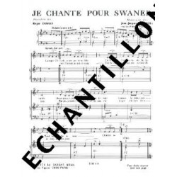JE CHANTE POUR SWANEE