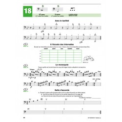 ÉCOUTER, LIRE & JOUER 3 TROMBONE - CLÉ DE FA