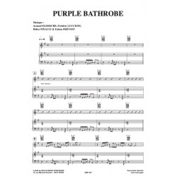 Sheet music PURPLE BATHROBE Busload of Blues pdf