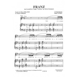 Sheet music FRANZ Nana MOUSKOURI pdf